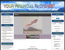 Tablet Screenshot of jamfinfacts.com